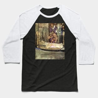 Elaine - Arthur Rackham Baseball T-Shirt